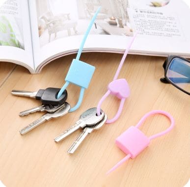 Multi-Purpose Silicone Bag Clips – Lock Shape (Pack of 3)