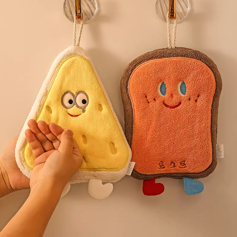 Fun Cartoon Print Absorbent Microfiber Towel
