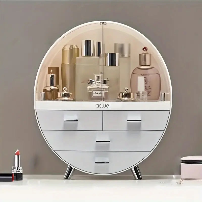Oval Shaped Cosmetic Organizer, Jewerly Organizer 