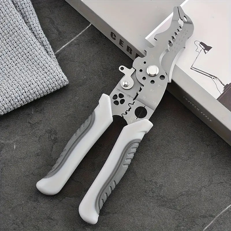 Professional Wire Stripping and Crimping Pliers Tool