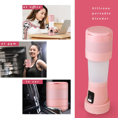 Portable Silicone Blender Juicer