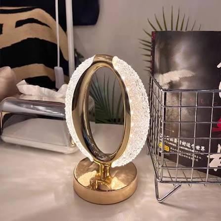 Rechargeable Crystal Touch Dimming Night Lamp