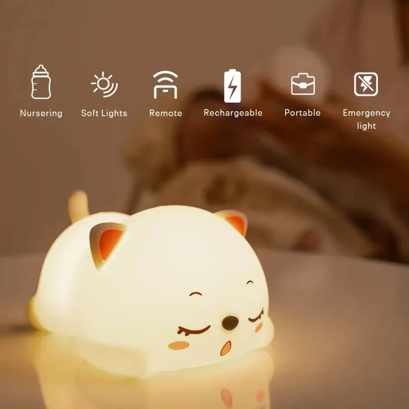 Touch Silicone Night Light (Touch Activated)