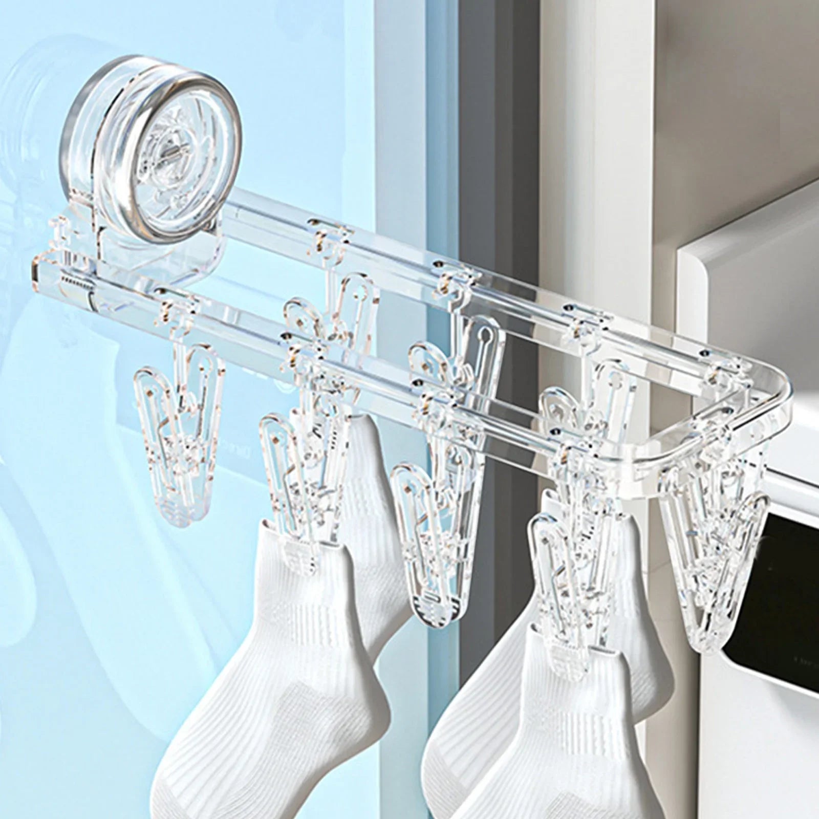 Suction Cloth Drying Rack
