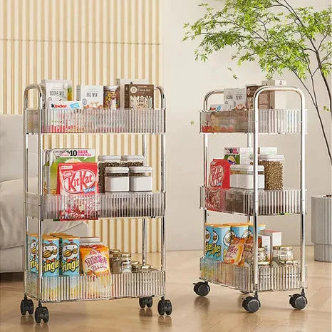 Transparent 3 Layer Shelving