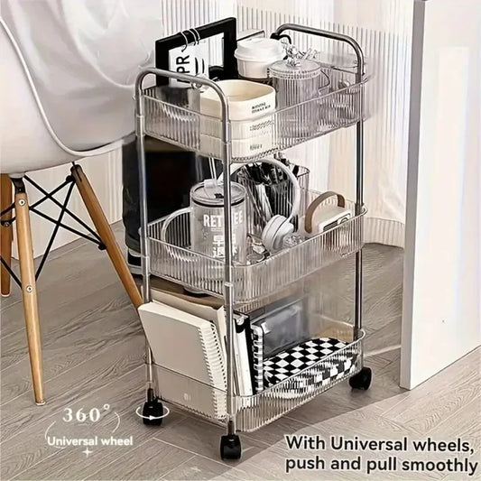 Transparent 3 Layer Shelving