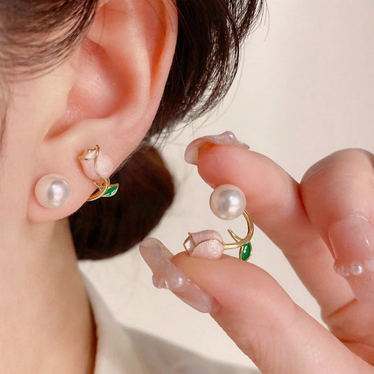 Tulip Earring, Health and Beauty 