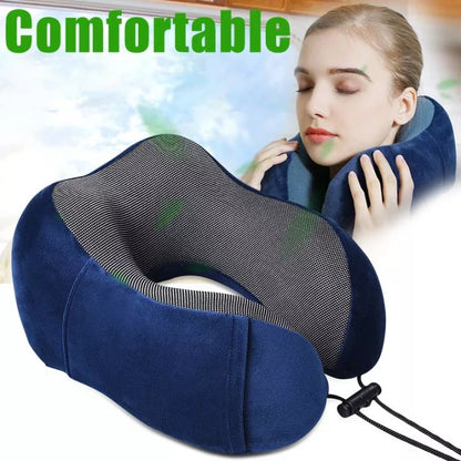 U-Shaped Travel Pillow for Long Journeys