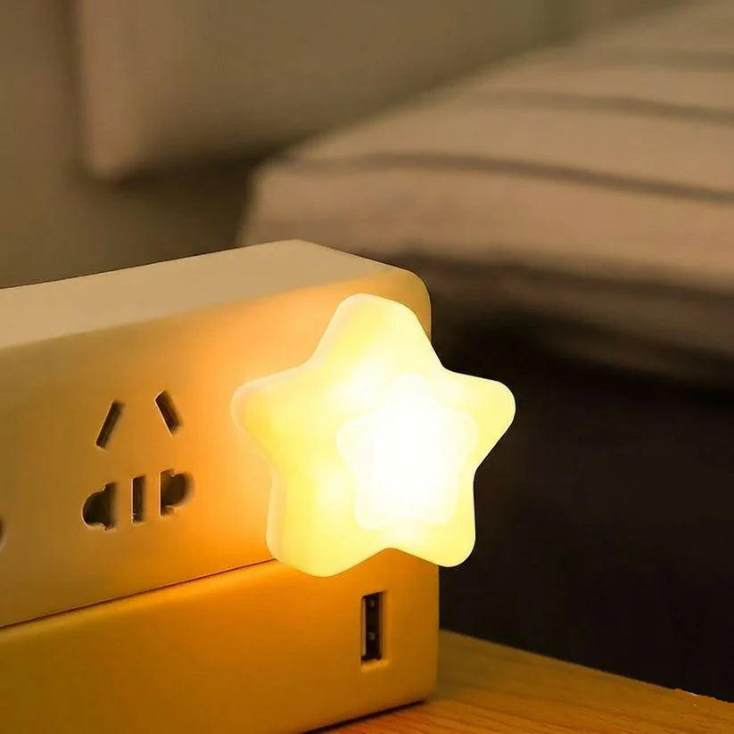 Star Shape LED Decorative USB Night Light