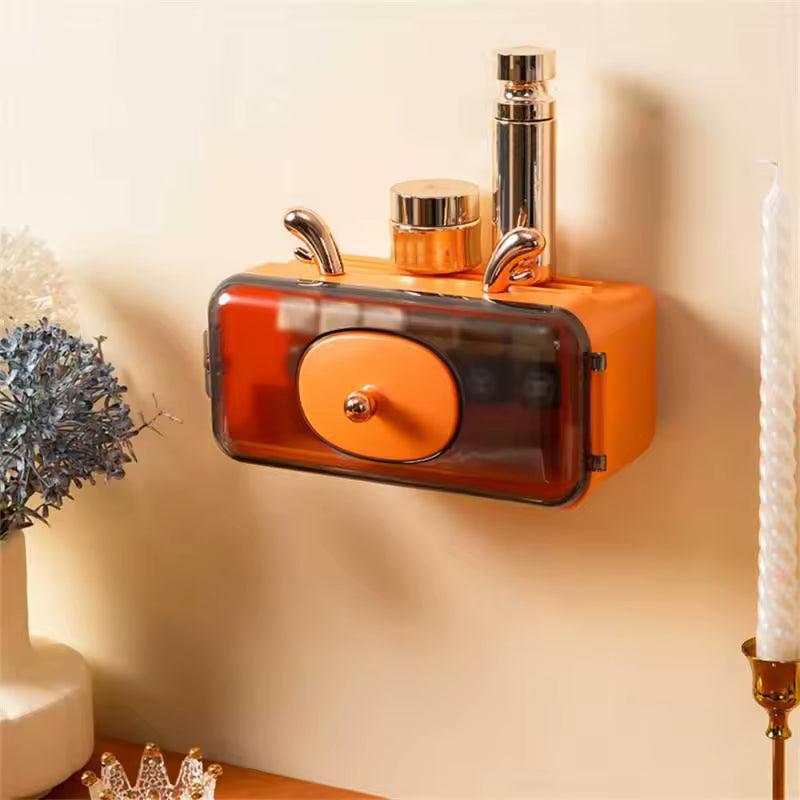 '- Wall Mounted Lipstick Organizer