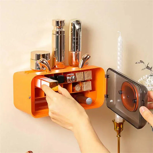 '- Wall Mounted Lipstick Organizer