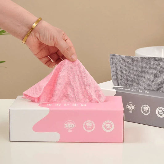 20Pcs Multipurpose Microfiber Cloths Reusable Home Cleaning Rags