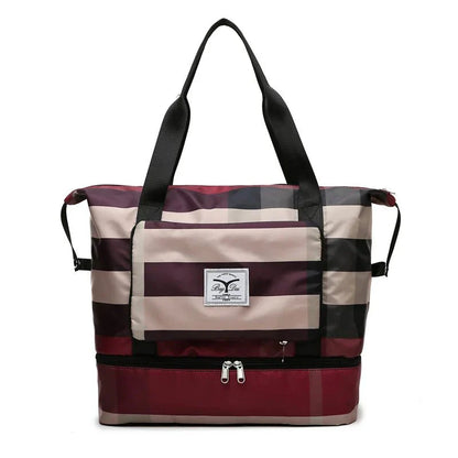 Expandable Travel Bag Trendy Multicolor Design