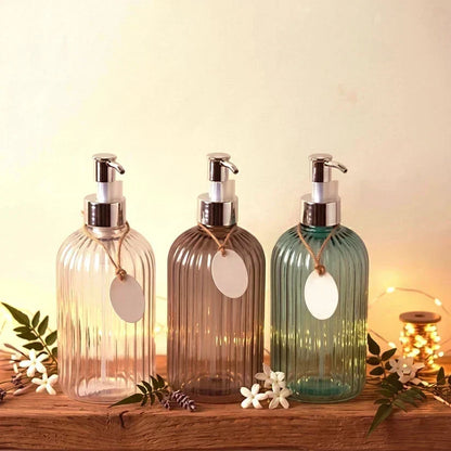 Linear Design Liquid Soap & Lotion Dispenser (Random Color)