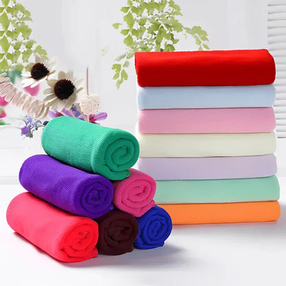 6PCS Eco Friendly Lint-Free Reusable Microfiber Cleaning Cloth Set